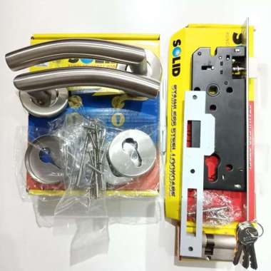 handle kunci pisah bulat-kunci pintu besar solid hre 61.44 stainless