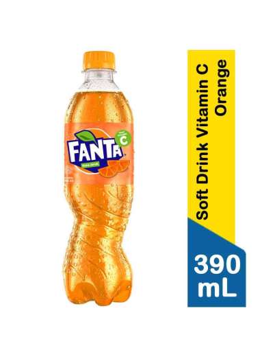 FANTA ORANGE OREN JERUK BOTOL 12X390ML PER DUS/LUSIN