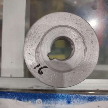 Poli Pulley A2.5" x 1 x 16 mm Untuk Dinamo electromotor penggerak