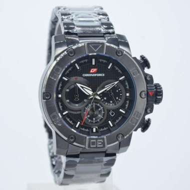 CHRONOFORCE CF5257-6MB - Jam Tangan Pria Original - Black