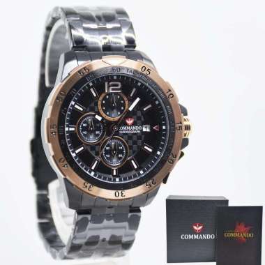 COMMANDO 1268MBR - Jam Tangan Pria Analog ORIGINAL
