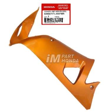 AHM 64450-KTL-690FMR Cover Sayap Dalam Kiri Supra Fit New Orange