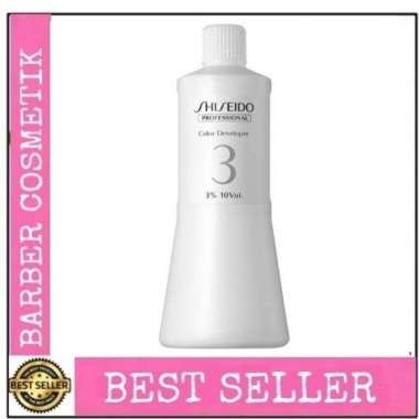 oxidant shiseido oxydant color developer shiseido 3 % 1000 ml original