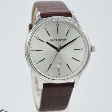 PIERRE CARDIN PC902131F01 - Jam Tangan Pria Kulit Original - Brown