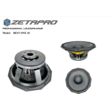 Komponen Speaker 18" Zetapro Best One 18 Zetapro BestOne 18 Original