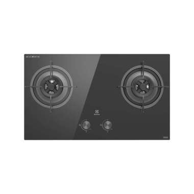Kompor Gas Tanam Electrolux EHG-7230BE 2 Tungku Hitam