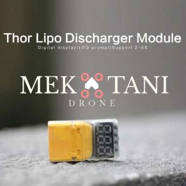 HGLRC Thor Lipo Battery Discharger for FPV Drone 2-6s LiPo