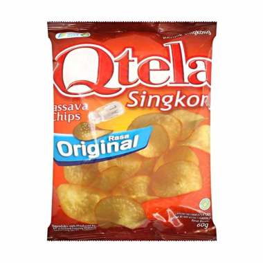 Qtela Rasa Original Keripik Singkong Snack [60 g]