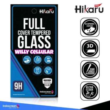 Full Cover Tempered Glass Realme 9 / 9 Pro / 9 Pro Plus - Anti Gores Kaca Hikaru Realme 9 Pro Plus