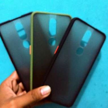 Case Oppo F11 Pro Shockproof Hybrid Transparent Soft Hard Case