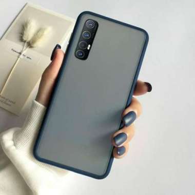 Case Oppo Reno 3 Pro Luxury Sockproof Hybrid Premium Hard Casing