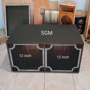 Box planar 15 inch double box speaker planar 15" dua lubang