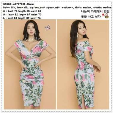 AB737631 Sexy Mini Dress Bodycon Gaun Pesta Wanita Korea Import Putih