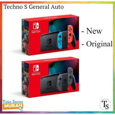 Nintendo Switch Asia - Console Nintendo Switch Neon Grey Asia Grey V2