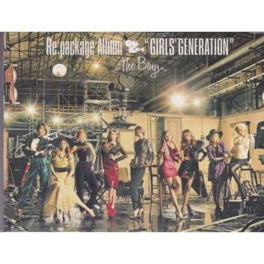 CD Girls Generation - The Boys - Re:package Album (CD+DVD)
