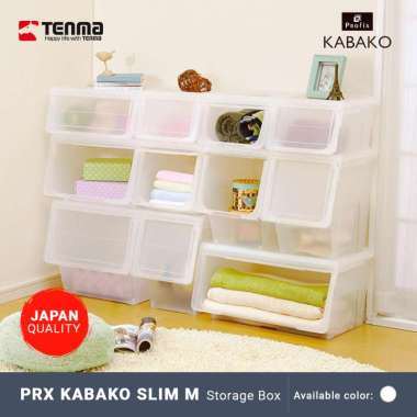 TENMA Kabako Slim Laci Kotak Penyimpanan Container Box Plastik