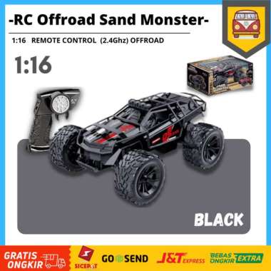 RC Mainan Anak Mobil Remote Control Car Jeep Offroad Sand Monster Multicolor