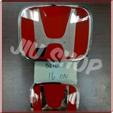 Emblem Mobil Honda Brio 2016 2017 Logo Honda Merah