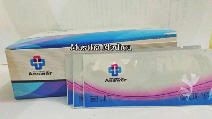 Alat tes narkoba- MET card tes answer Box