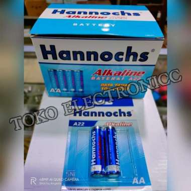 Baterai Hannochs Alkaline AA