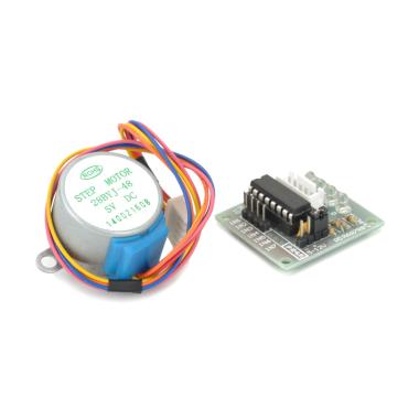 EDS Stepper Motor with ULN2003 Driver - Silver [DC 5 V] SILVER