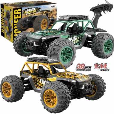 rc offroad 4wd bigfoot UJ99-G618 2.4ghz 4WD mainan rc car crawler Multicolor