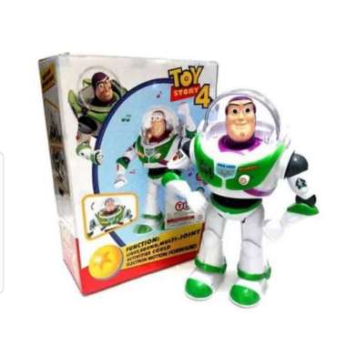 Mainan Anak Robot Berjalan Seri Toy Story 4 Buzz Lightyear
