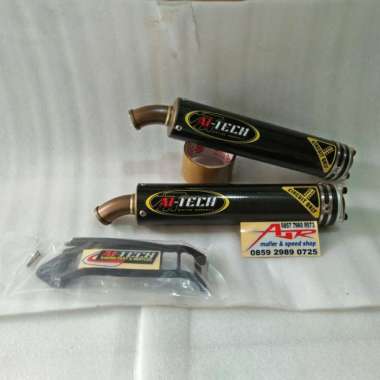 Silincer Knalpot Aitech Carbon Kevlar New Ninja Rr & R 2T