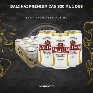Bali Hai Premium Can 320 ml 1 Dus