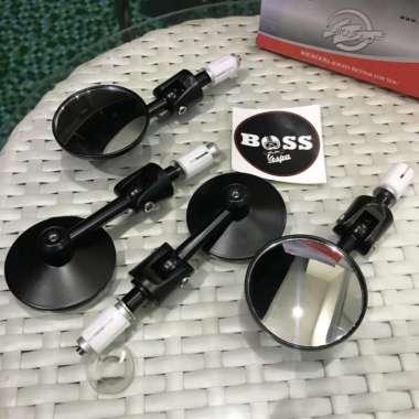 Spion Jalu Bar End Adjustable CNC - Universal/Vespa LX/S/Sprint/Prima