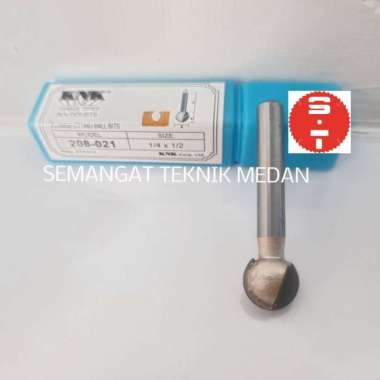 208-021 MATA PROFIL TRIMMER BULAT ROUND NOSE PLUNGE CUTTING BALL KNK