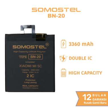 Somostel - Baterai BN20 Xiaomi Mi 5C