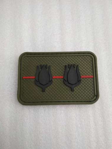rubber patch rubber melati 2 pangkat kolonel