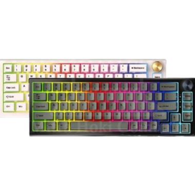 Keyboard Gaming Fantech MK858 MAXFIT67 Keyboard Mechanical - WHITE