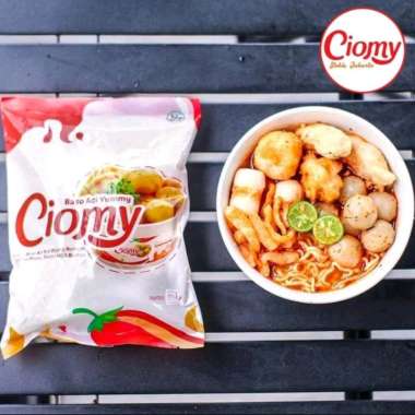 Ciomy Sachet Plus Mie Bumbu Rempah Baso Aci, Baso Aci Non MSG Original