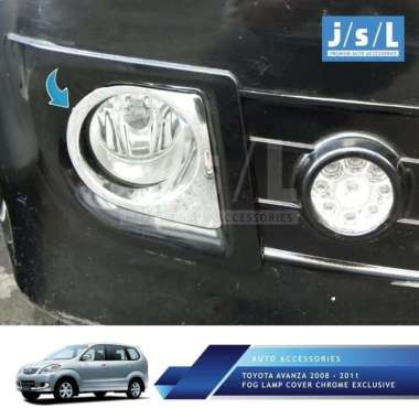 Ring Fog Lamp Cover Chrome Exclusive Toyota Avanza 2008 2009 2010 2011