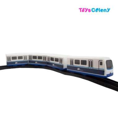 Kereta Mainan MRT dan LRT Train and Track RKC09003-3 Biru