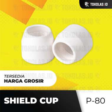 10 Pcs Keramik Shield Cup Cut100 P80 Plasma Cutting CUT 100 P 80