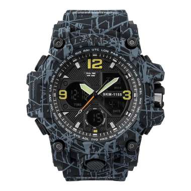 Jam Tangan Pria Skmei 1155ONTM Original Blue