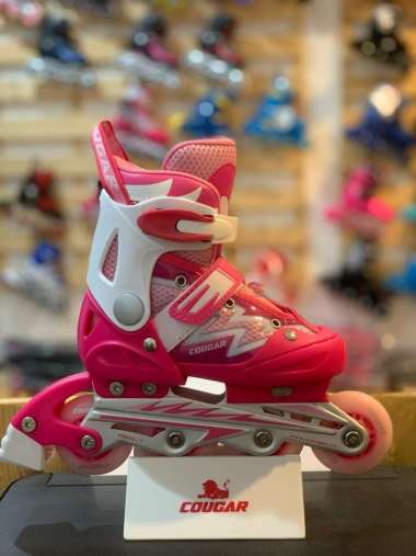 Sepatu Roda Inline Skate Cougar Mzs835l-QS pink 38-41