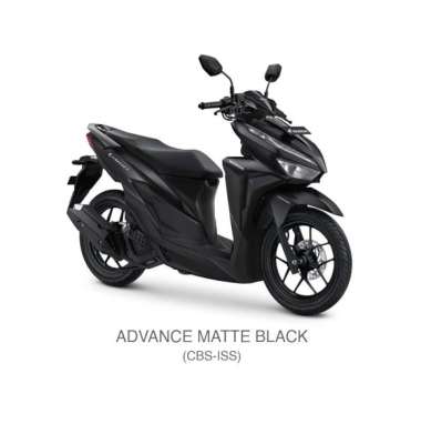 Honda New Vario 125 eSP CBS ISS Sepeda Motor [VIN 2022/ OTR Gresik] No Matte Black Gresik