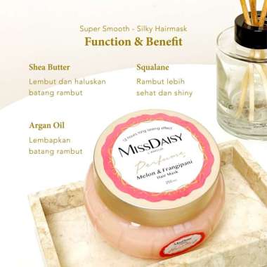 Miss Daisy Refreshing Melon & Frangipani French Hair Mask 250ml