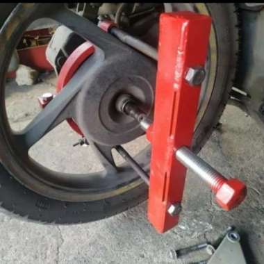 Treker ban alat cabut roda metik alat press roda merik