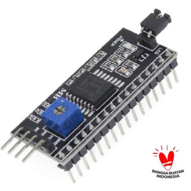 Modul Display I2C IIC untuk LCD 1602 16x2 16 x 2 arduino uno nano