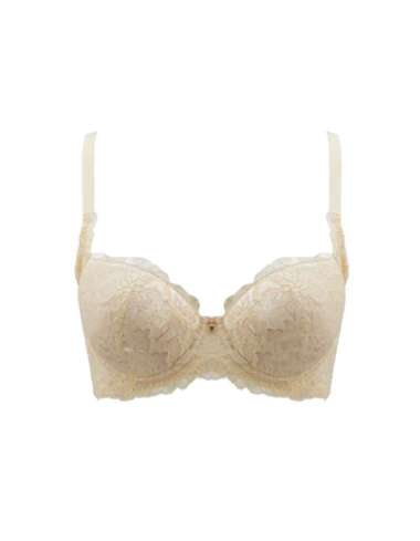 Wacoal Slimsider IB 4415R1 - Cream - 3/4 cup - Wire - Cut & sew CREAM 85B