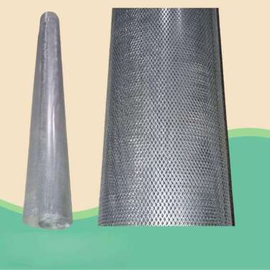 Kawat Nyamuk Parabola Aluminium Silver Pengaman Teralis Etalase Ventilasi Pagar Kandang Per Roll