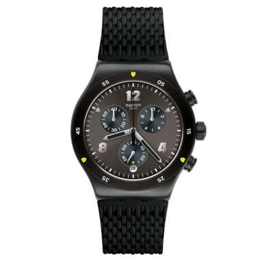 JAM TANGAN SWATCH - JAM SWATCH ORIGINAL YVB406 SWATCH YVB 406 DARKBARK JAM TANGAN PRIA JAM PRIA LA