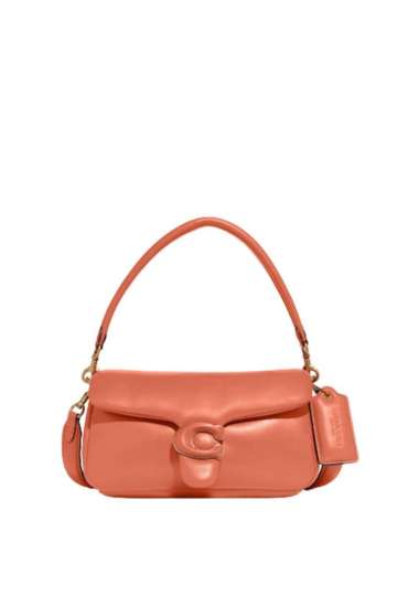 COACH Pillow Tabby Shoulder Bag 26 Light Coral