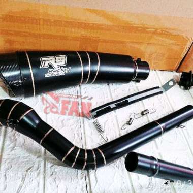 KNALPOT RACING R9 H 2 VIXION TIGER SATRIA FU VERZA MEGAPRO CB150R CBR150R FACELIFT CB150R NEW CBR150