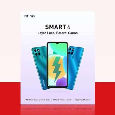 handphone infinix smart 6 2/32 terbaru original